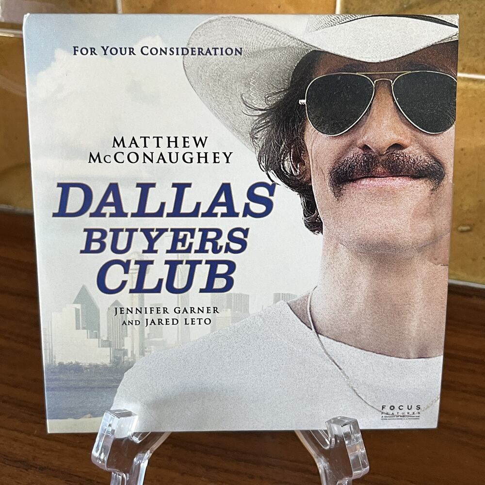 Dallas Buyers Club DVD 2013 Focus Features FYC Awards Screener